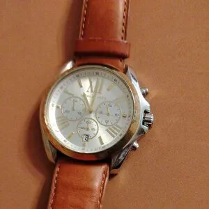 MK Leather banded watch NWT. MICHAEL Michael Kors | Accessories | Michael Kors Watch With  main image 2